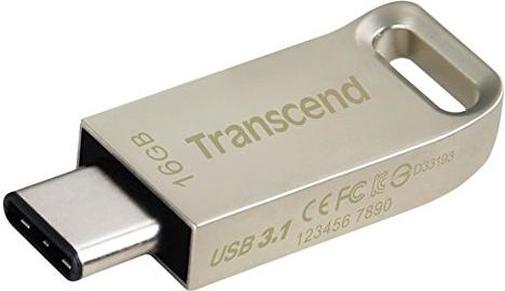Флешка Type-C Transcend JetFlash 850 16 ГБ (TS16GJF850S)