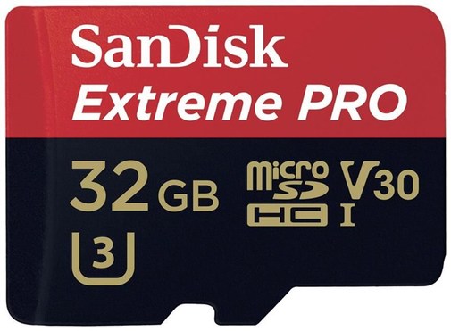 Карта пам'яті SanDisk Extreme Pro Micro SDHC 32 ГБ (SDSQXXG-032G-GN6MA)