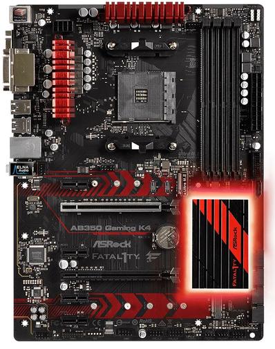 Материнська плата AsRock FATAL1TY AB350 GAMING K4