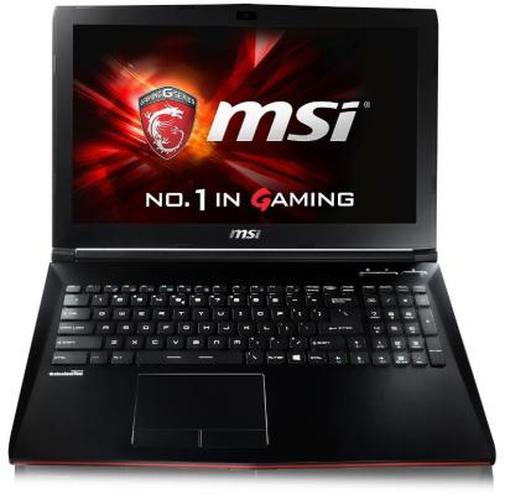 Ноутбук MSI GP62-7REX (GP627REX-1423XUA) чорний