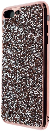 Фото: Чохол Rock for iPhone 7 Plus/8 Plus - Crystal TPU Case Rose Gold № 4 | KTC