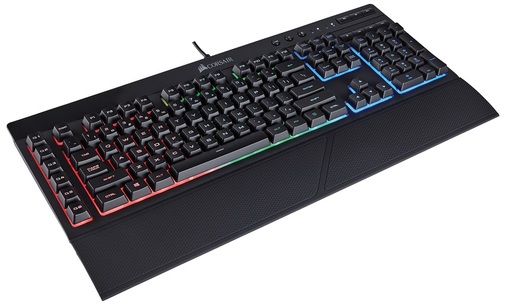 Клавіатура, Corsair Gaming K55 RGB, USB Чорна (CH-9206015-NA)