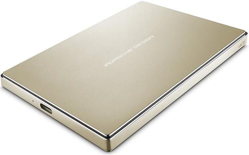 Зовнішній жорсткий диск LaCie Porsche Design Mobile Drive for Mac 2TB STFD2000403 Gold