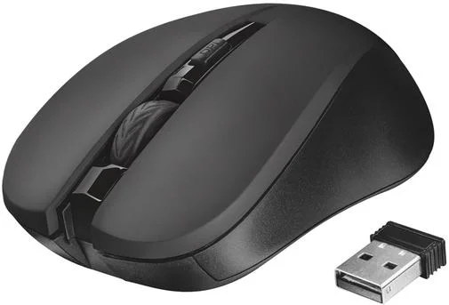 Фото: Миша Trust Mydo Silent Click Wireless Black (21869) № 5 | KTC