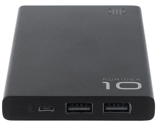 Фото: Батарея універсальна Puridea S6 10000mAh Black (S6-Black) № 5 | KTC