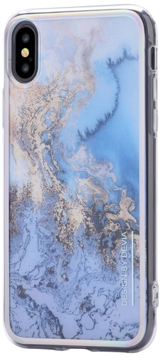 Чохол Devia iPhone X - Landscape Case Gold