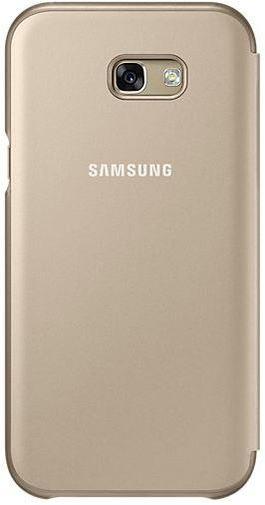 Чохол Samsung for Galaxy A7 2017 A720 - Neon Flip Cover Gold (EF-FA720PFEGRU)