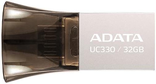 Флешка USB A-Data UC330 32GB AUC330-32G-RBK Metal