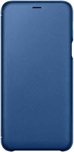 for Samsung A6 Plus 2018/A605 - Wallet Cover Blue