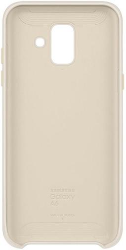 for Samsung A6 2018/A600 - Dual Layer Cover Gold