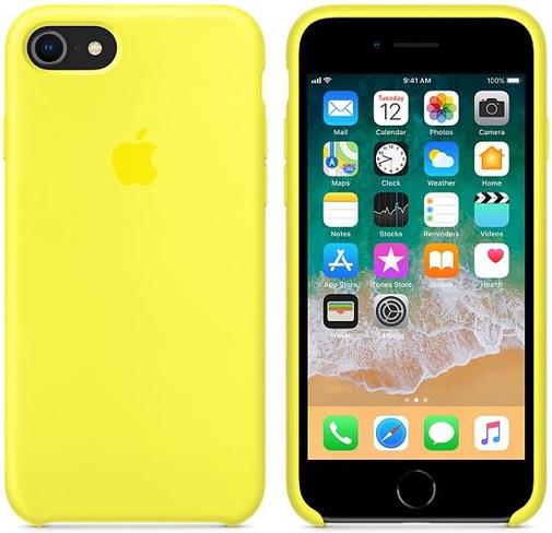 for iPhone  8/7 - Silicone Case Flash