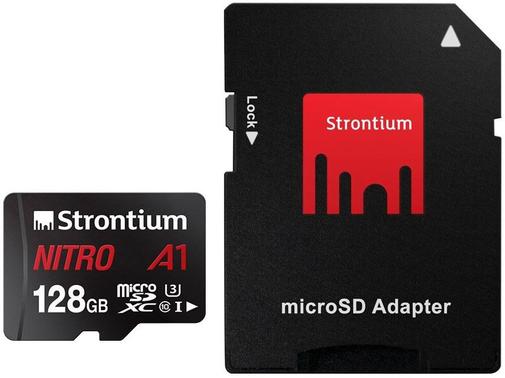 Карта пам'яті STRONTIUM NITRO Micro SDXC 128GB SRN128GTFU3A1A