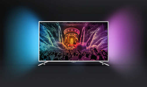 Телевізор LED PHILIPS 55PUS6501/12 (Android TV, Wi-Fi, 3840x2160)