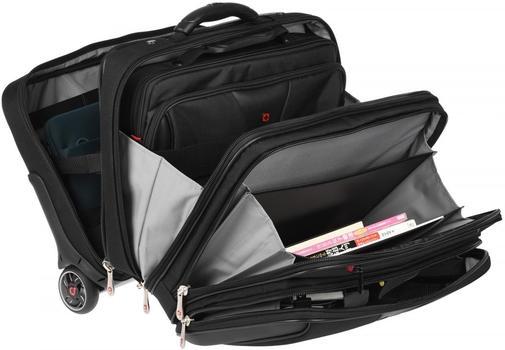 Сумка для ноутбука Wenger - Patriot 2 Pc Wheeled Laptop Case Black