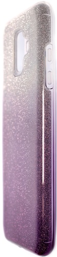 for Samsung A6 2018 - Superslim Glitter series Violet