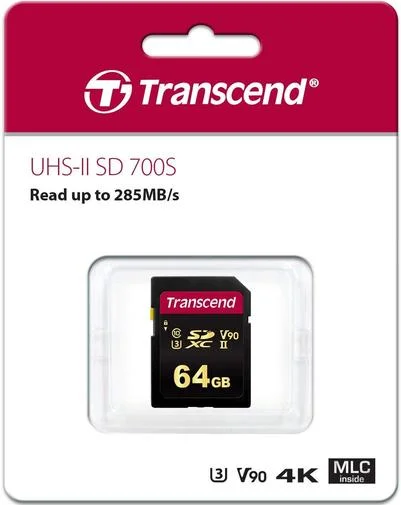 Фото: FLASH пам'ять Transcend 700S SDXC 64GB (TS64GSDC700S) № 4 | KTC