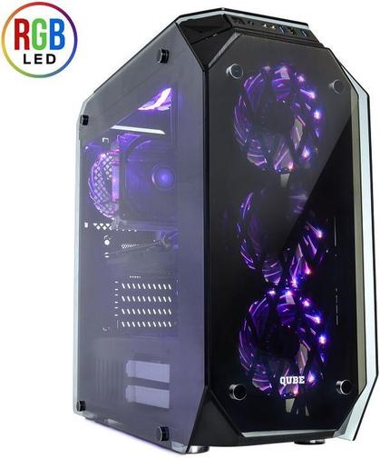 Корпус для ПК QUBE Qube Mirror Black (QBM97_FCNU3)