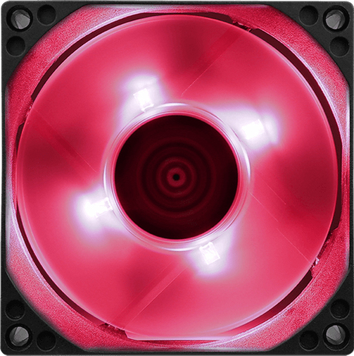 Вентилятор для корпуса AeroCool Motion 8 Red (Motion 8 Red LED)
