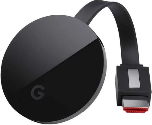 Медіаплеєр Google Chromecast Ultra TV Streaming Black (AU - Chromecast Ultra TV )