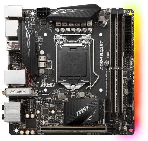 Материнська плата AsRock Z370I GAMING PRO CARBON AC