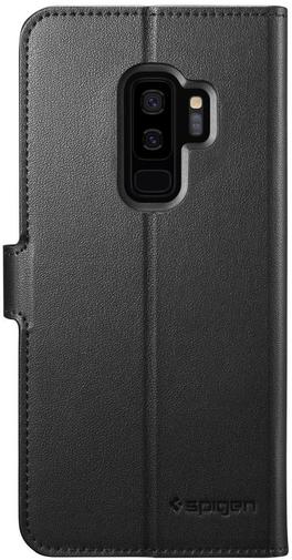 Чохол-книжка Spigen для Samsung Galaxy S9 Plus - Wallet S Black