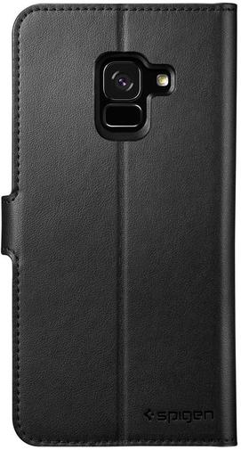 Чохол-книжка Spigen для Samsung Galaxy A8 2018 - Wallet S Black