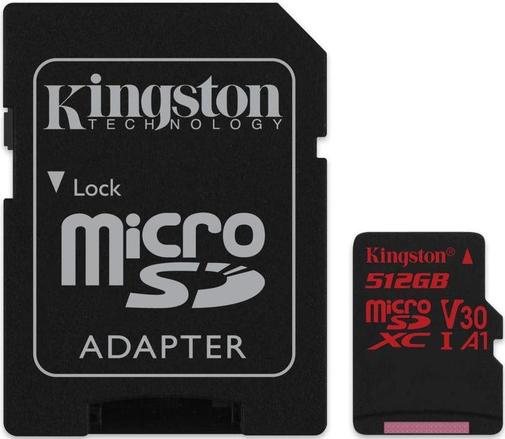 Карта пам'яті Kingston Canvas React Micro SDXC 512GB SDCR/512GB