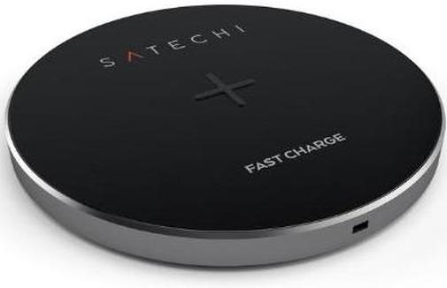  Зарядний пристрій Satechi Aluminum Wireless Charger Space Grey (ST-WCPM)