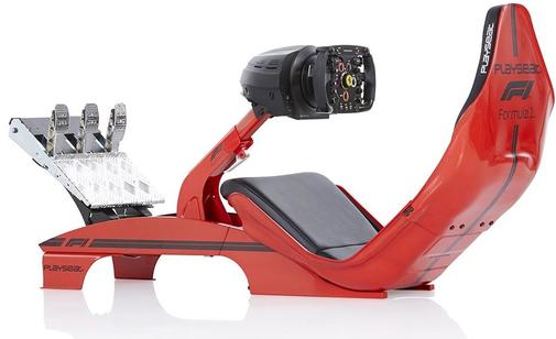 Крісло ігрове Playseat F1, з кріпленням для керма та педалей, Red