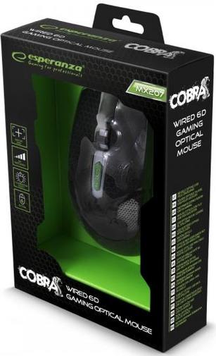 Миша Esperanza MX207 COBRA Green (EGM207G)