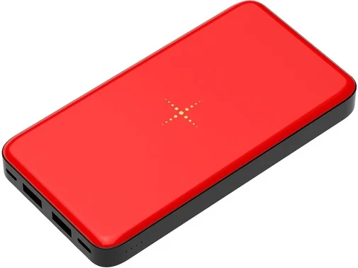 Фото: Безпровідна універсальна батарея Parkman Power Bank M16pdi 10000mAh Red (M16pdi Red) № 8 | KTC