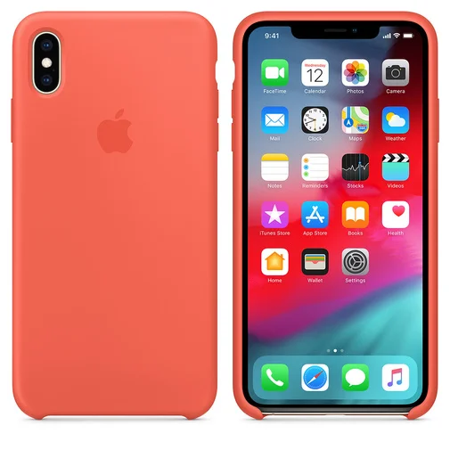 Фото: Чохол Apple for iPhone Xs Max - Silicone Case Nectarine (MTFF2) № 5 | KTC