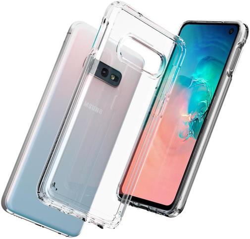 Чохол-накладка Spigen для Samsung Galaxy S10e - Case Ultra Hybrid Crystal Clear