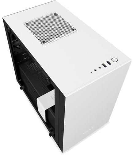 Корпус для ПК NZXT H200i White Black (CA-H200W-WB)