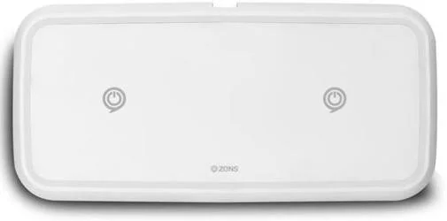 Фото: Бездротова зарядна станція Zens Dual Fast Wireless Charger 10W White (ZEDC02W/00) № 5 | KTC
