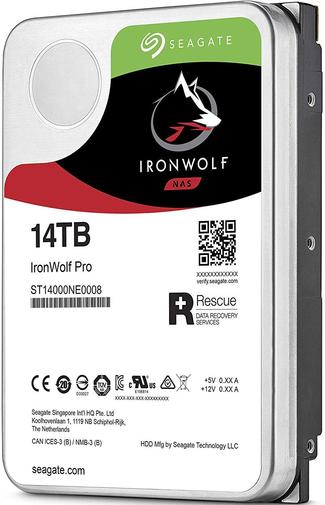 Жорсткий диск Seagate IronWolf Pro 14TB ST14000NE0008