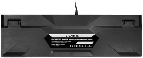 Клавіатура Gigabyte Force K83 Black (FORCE K83)