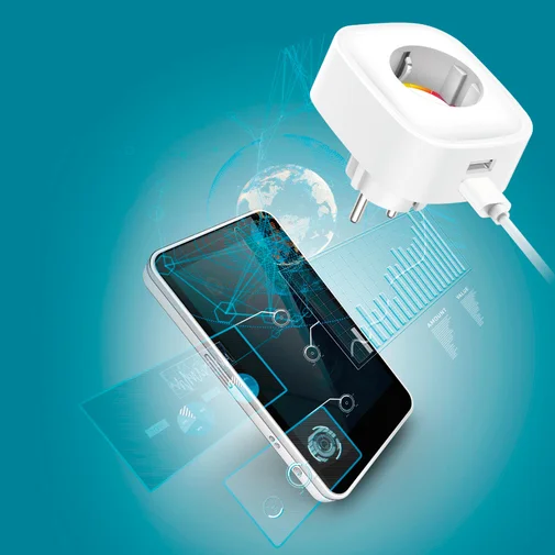 Фото: Смарт розетка Nous Smart WiFi Socket A2 White № 19 | KTC