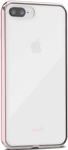 Чохол Moshi for Apple iPhone 8 Plus/7 Plus - Vitros Clear Protective Case Orchid Pink (99MO103253)