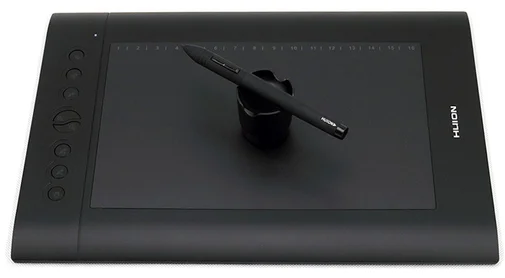 Фото: Графічний планшет Huion H610Pro + рукавичка № 6 | KTC