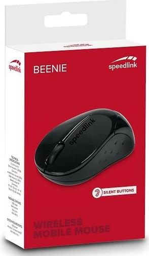 Мишка, Speedlink Beenie Mobile Mouse Wireless, Black