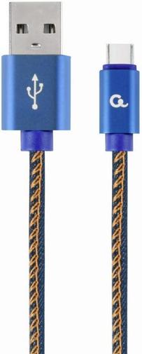 Кабель Cablexpert AM / Type-C 1m Blue (CC-USB2J-AMCM-1M-BL)