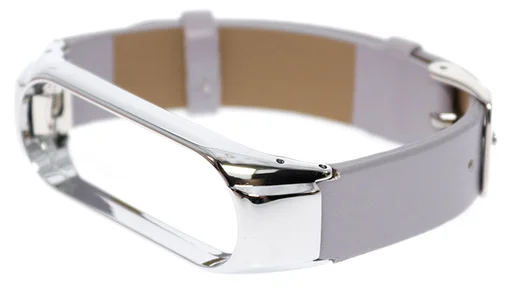 Фото: Ремінець Climber for Xiaomi Mi Band 4 - PU Strap Grey (CBXM406 Grey) № 7 | KTC