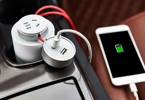 Автомобільний інвертор Mijia Car Inverter White CZNBQ-1QM