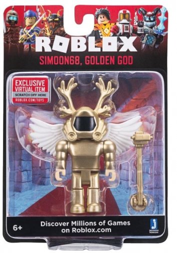 Ігрова фігурка Jazwares Roblox Core Figures Simoon68, Golden God W6