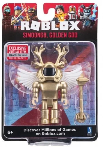 Фото: Ігрова фігурка Jazwares Roblox Core Figures Simoon68 Golden God W6 № 6 | KTC