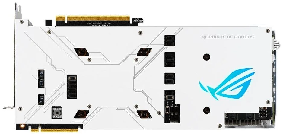 Фото: Відеокарта ASUS RTX 2080 Ti White (ROG-STRIX-RTX2080TI-O11G-WHITE-GAMING) № 7 | KTC
