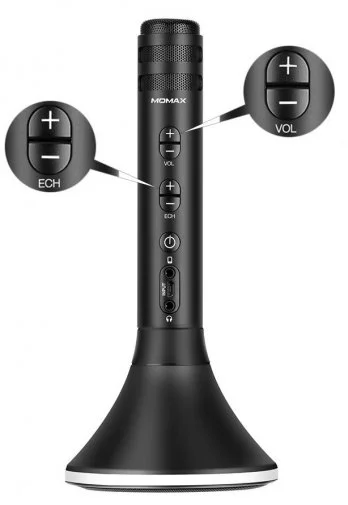Фото: Караоке мікрофон Momax KMIC PRO BT Black (IM2D) № 8 | KTC