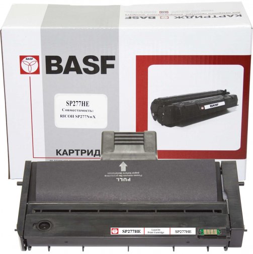 Сумісний картридж BASF for Ricoh Aficio 408160 Black (BASF-KT-SP277HE)