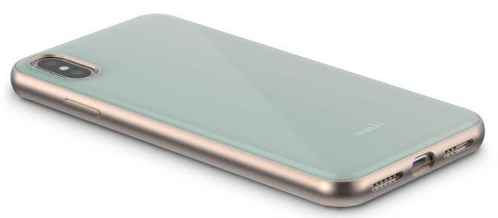 Чохол-накладка Moshi для Apple iPhone Xs Max - iGlaze Slim Hardshell Case Powder Blue